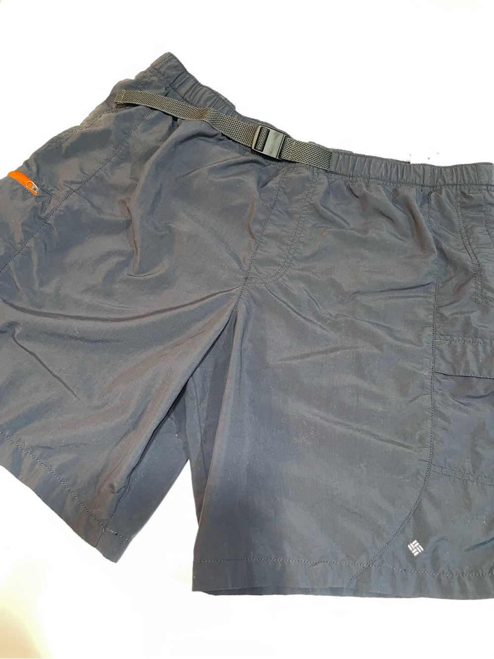 Columbia Men’s Black Quick-Dry Outdoor Shorts with built in belt